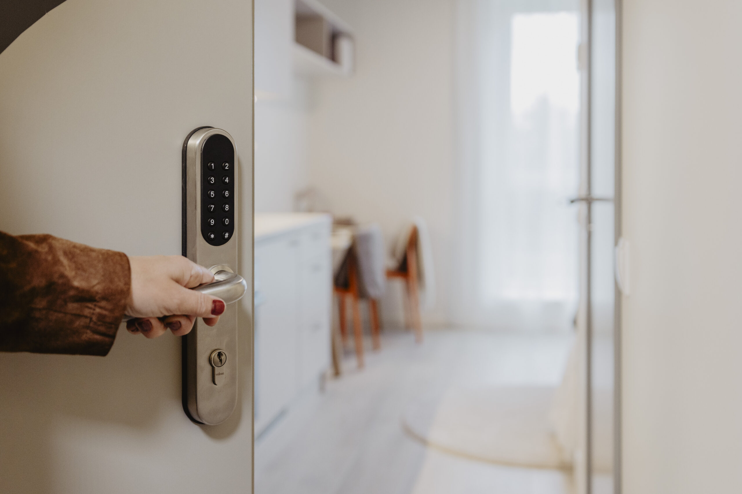 WebLock smart handles in Perton Living
